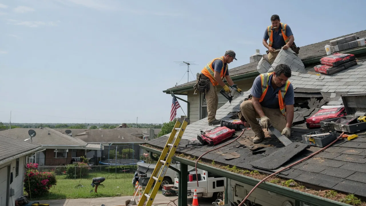 Roof Repair in Tom Bean, TX near me